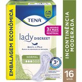 Absorvente para Incontinência Moderada Lady Discreet Tena Pacote com 16 Unidades