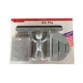 Kit para Pia com Rodo, Pano e Porta Esponja Member's Mark com 3 Unidades