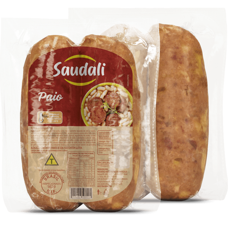 Linguica-de-Paio-2-Gomos-Saudali-Pacote-300g