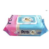 Lenços Umedecidos American Pets Chalesco Pacote com 80 Toalhas