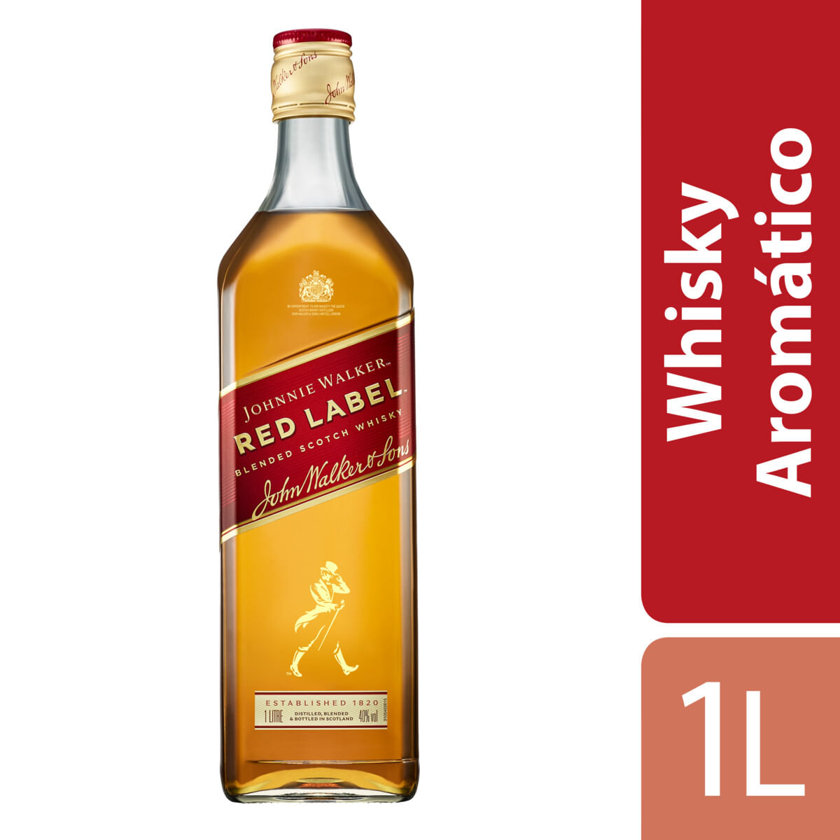 Whisky Johnnie Walker Red Label 1L