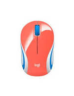 Mouse-Wireless-M187-Coral-Logitch