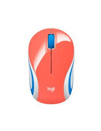 Mouse-Wireless-M187-Coral-Logitch