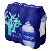 Água Mineral Minalba sem Gás Pack 8 Garrafas 1,5l Cada