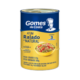 Atum Ralado ao Natural Gomes da Costa Pack 3 Latas 170g Cada