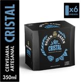 Cerveja Pilsen Cristal Baden Baden Pack 6 Latas 350ml cada