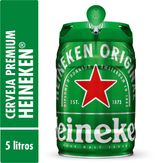 Cerveja Lager Chopp Premium Heineken Barril 5l