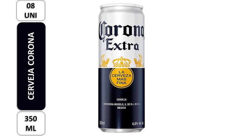 Cerveja-Corona-Extra-Pack-com-8-Unidades-de-350ml-Cada