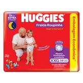 Fralda Descartável Infantil Huggies Supreme Care Pants XXG Pacote 58 Unidades