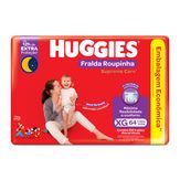 Fralda Descartável Infantil Huggies Supreme Care Pants XG Pacote 64 Unidades