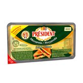 Queijo Mussarela Fatiado President Bandeja 1kg