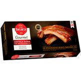 Costela Suína Congelada Temperada Molho Barbecue Seara Gourmet Caixa 1kg