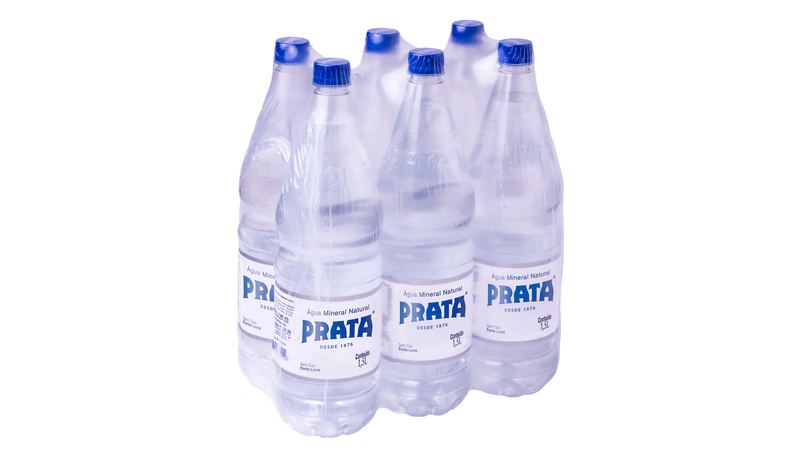 Água mineral Prata Club Soda com gás garrafa 200 mL