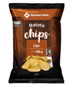 Batata-Chips-Lisa-Tradicional-Member-s-Mark-Pacote-400g