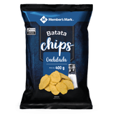 Batata Chips Ondulada Tradicional Member's Mark Pacote 400g