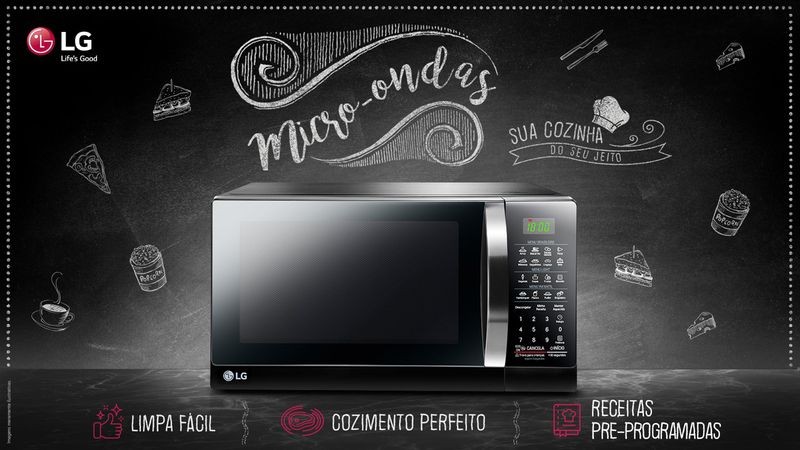 Forno-de-Micro-ondas-Solo-30l-com-revestimento-EasyClean-e-Tecnologia-I-Wave-127v-LG