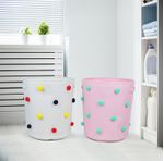 Conjunto-de-Cestas-em-Tecido-com-Pompom-Item-Sortido-40l-Member-s-Mark