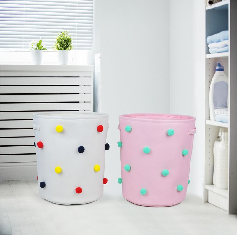 Conjunto-de-Cestas-em-Tecido-com-Pompom-Item-Sortido-40l-Member-s-Mark