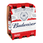 Cerveja Lager Budweiser Pack com 6 Unidades 330ml Cada