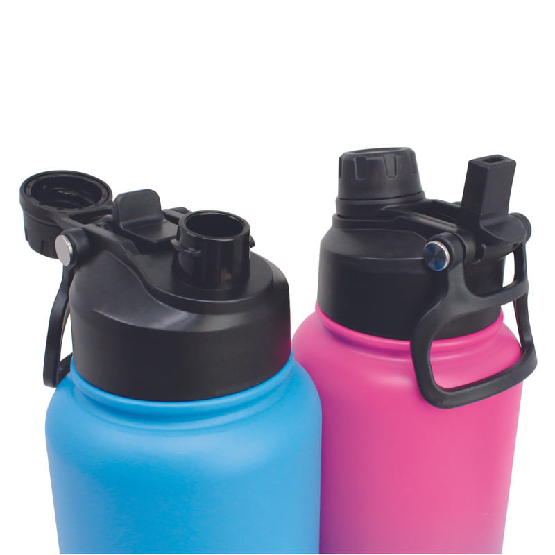 Conjunto-de-Garrafa-Termica-Hydraflow-Azul-e-Degrade-2-Unidades-1l-Cada