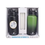 Conjunto-de-Garrafa-Termica-Hydraflow-Preta-e-Degrade-2-Unidades-1l-Cada