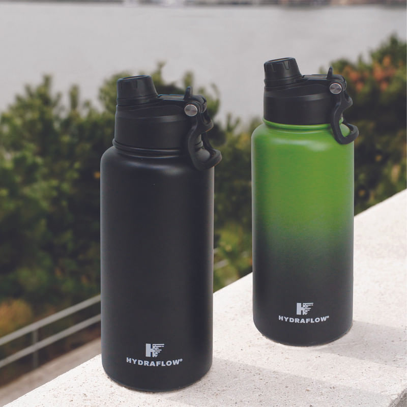 Conjunto-de-Garrafa-Termica-Hydraflow-Preta-e-Degrade-2-Unidades-1l-Cada