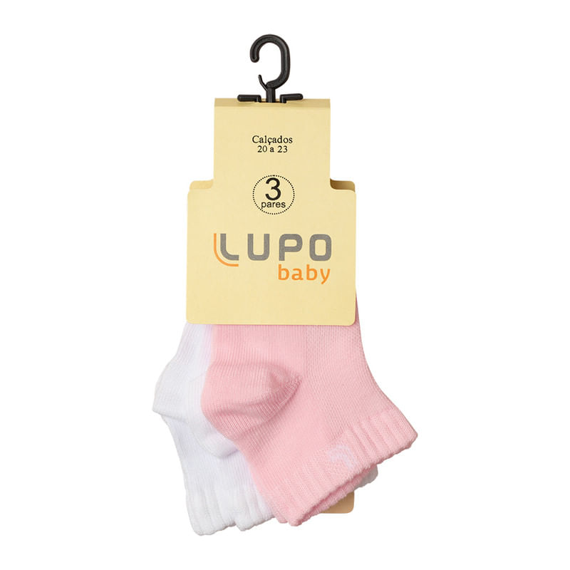 Kit-3-Meias-Bebe-Lupo-Rosa-e-Branca-20-a-23