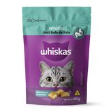Petisco para Gato Anti Bola de Pelo Whiskas Sachê 80g