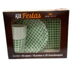 Kit-Festa-Descartavel-Azul-Silver-Festas-40-Unidades-