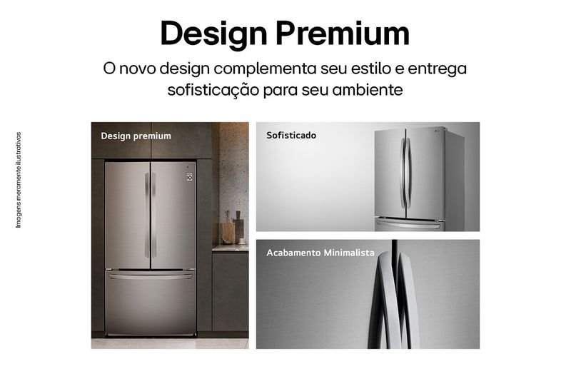 Refrigerador-French-Door-695L-Inverter-LG-127V