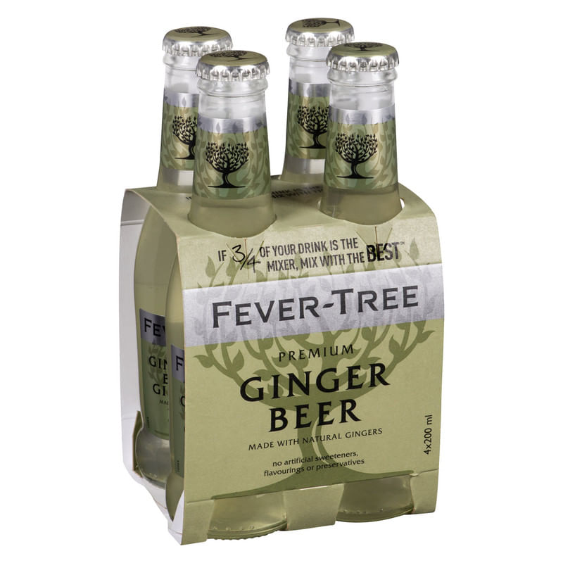 Tonica-Ginger-Beer-Premium-Fever-Tree-Pack-com-4-Unidades-de-200ml-Cada