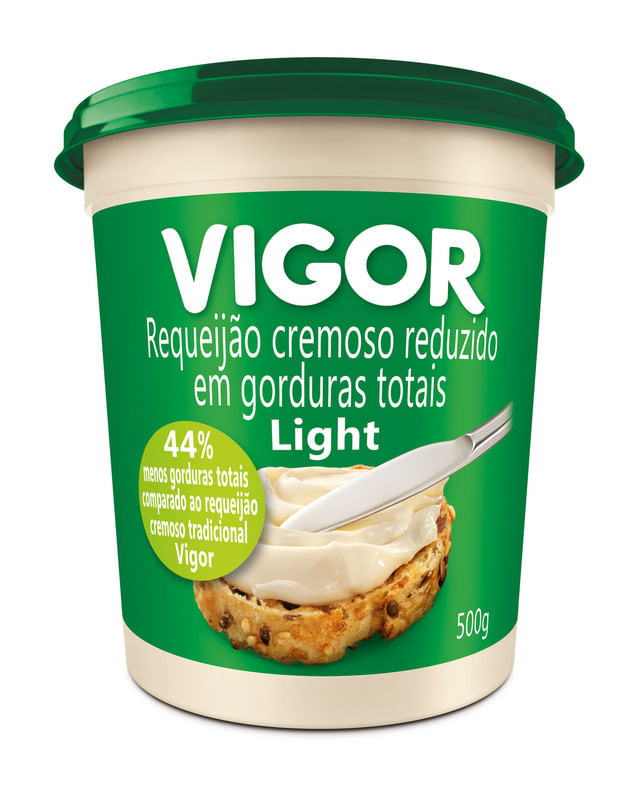 Requeijão Cremoso Light Vigor Pote 500g - Sam's Club