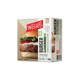 Hambúrguer de Filé Mignon Congelado Wessel Caixa 360g com 2 Unidades