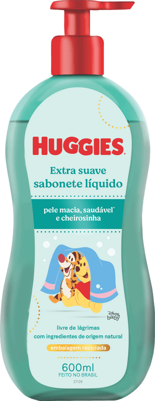 0saboneteinfantilliquidodacabecaaospesextrasuavehuggies600ml7896007550944