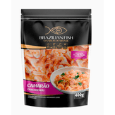 Camarão Descascado Congelado Brazilian Fish Pacote 400g