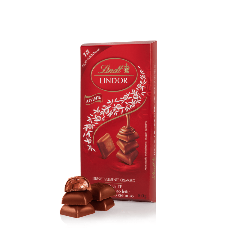 Chocolate-ao-Leite-Suisso-Lindt-Lindor-Pack-com-2-Unidades-de-100g-Cada