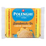 Queijo Cheddar Polenghi Embalagem Econômica Pacote 288g