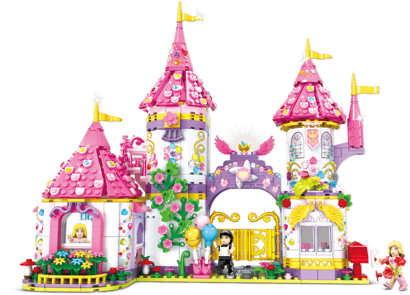 Blocos-de-Montar-Castelo-Woma-Toys-1063-Pecas-