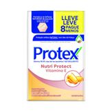 Sabonete em Barra Nutri Protect Vitamina E Protex Pack com 8 Unidades 85g Cada Leve 8 Pague 6
