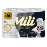 Toalha de Papel Milli Gran Chef 360 Folhas