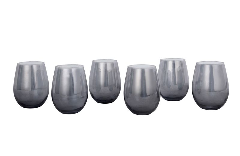 Conjunto-de-Copos-Glaze-Cinza-Member-s-Mark-6-Pecas