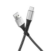 cabo usb-a para usb-c preto geonav 1,2m