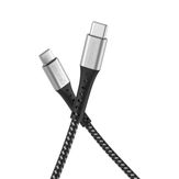 cabo usb-c para usb-c preto geonav 1,2m