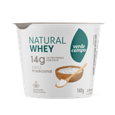 Iogurte Whey 14g Tradicional Verde Campo 140g