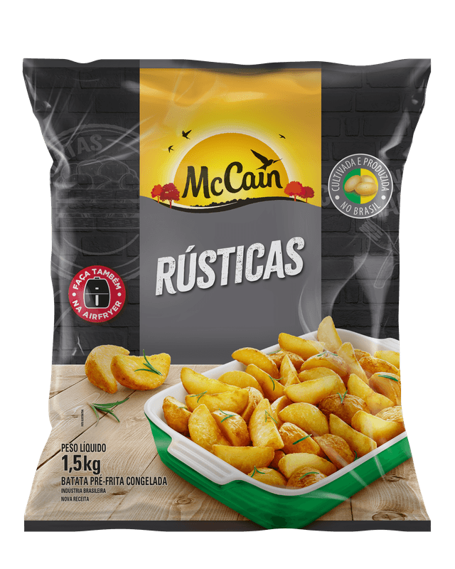 Batata Pré-Frita Rústica McCain Pacote 1,5kg - Sam's Club