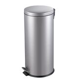 Lixeira Round Pedal Aço Inox 30l Member's Mark