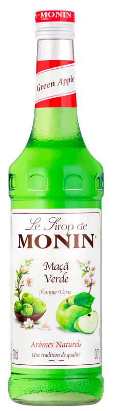 Xarope Maçã Verde Le Sirop de Monin Garrafa 700ml