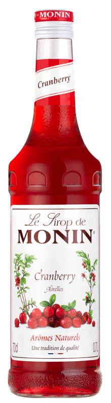 Xarope Cranberry Le Sirop de Monin Garrafa 700ml