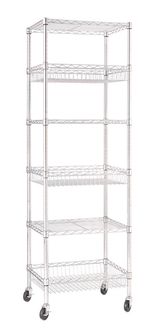 Estante-Cestos-6-Niveis-Chrome-Member-s-Mark