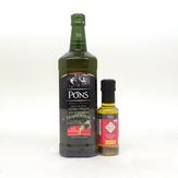Azeite Extra Virgem Pons Tradicional Frasco 1l Grátis Tabasco 125ml